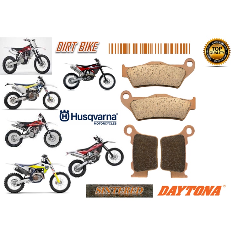 HUSQVARNA TC 449 TE 449 FC 450 FE 450 TC 450 TXC 450 ผ้าเบรกยาวคุณภาพสูง MOTORSPORT
