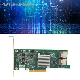 Player Kingdom การ์ดอาร์เรย์ Pci E X8 Sas2308 6G 2 Sas อินเตอร์เฟซ ขนาดเล็ก รองรับ 16T Disk Hba สําหรับฐานข้อมูล เซิร์ฟเวอร์ดิสก์