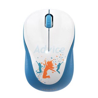 Wireless Optical Mouse OKER (V10) Blue/White