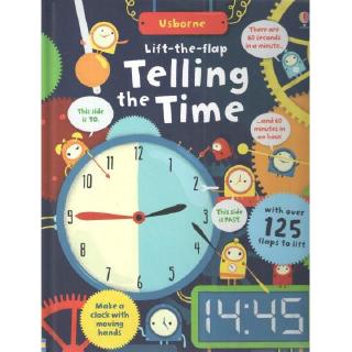 DKTODAY หนังสือ USBORNE LIFT-THE-FLAP TELLING THE TIME