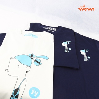 เสื้อยืดจากเส้นใย UPCYCLING "เด็กหญิงใบคราม" พึ่งพา x GC