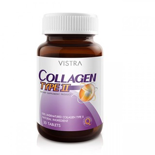 VISTRA COLLAGEN TYPE II 30 Caps  คอลลาเจน ไทพ์ทู บำรุงกระดูก