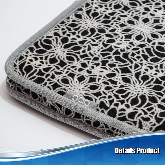 เคสกระเป๋าใส่แล็ปท็อป 13 นิ้ว สําหรับ Macbook Air Incase Flower - สีดํา #4