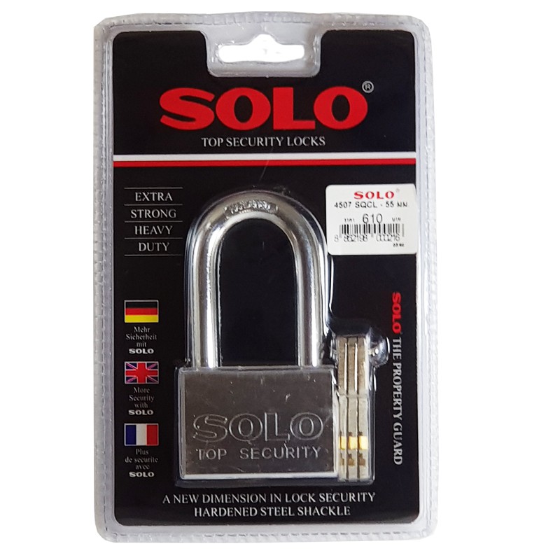 SOLO กุญแจโซโล 4507 SQC -55 มม. คอยาว