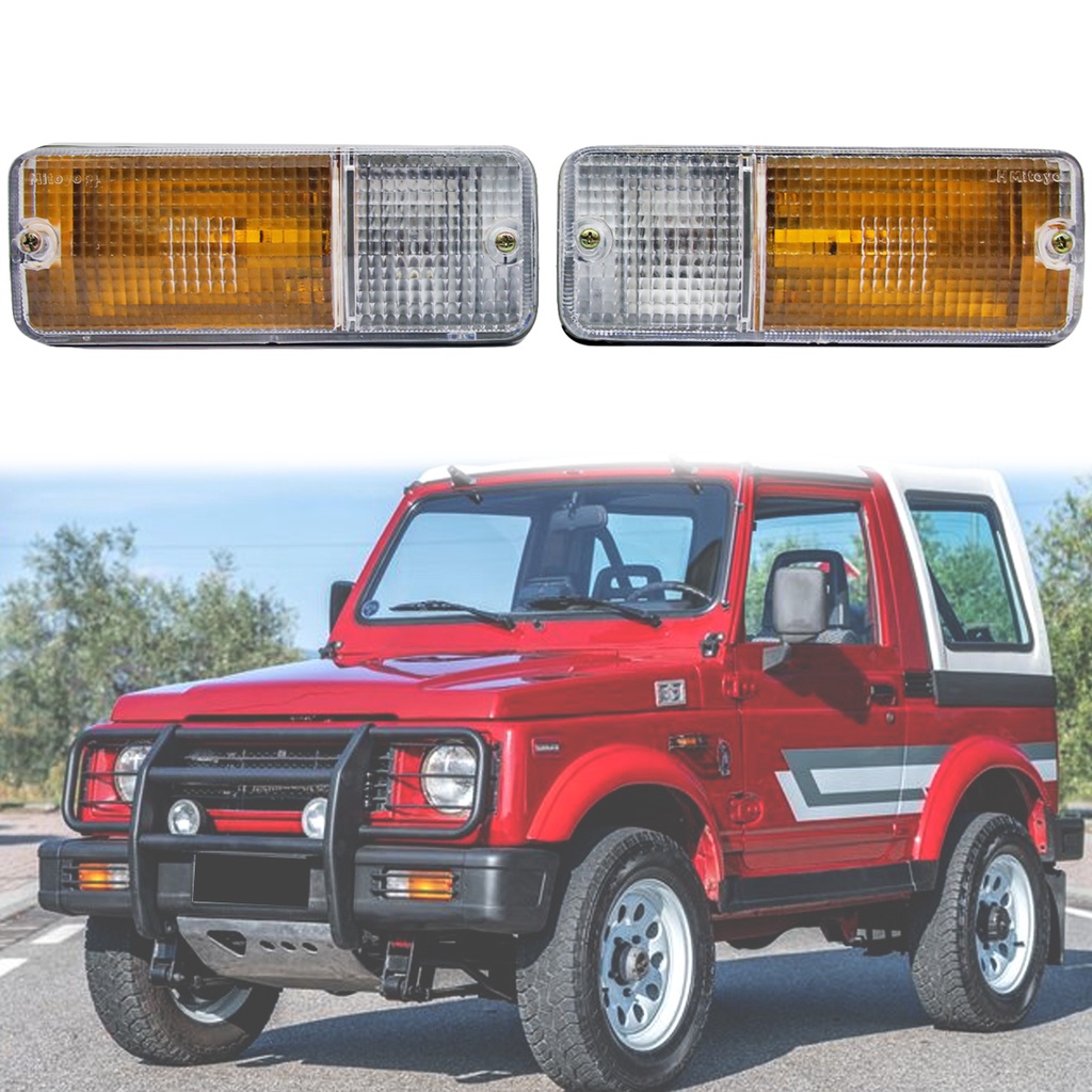 Suzuki Jimny SJ410 SJ413 JA11 ไฟกันชนหน้าโคมไฟกันชนไฟสัญญาณ