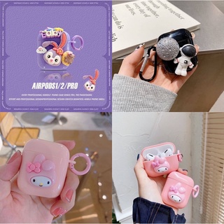 💜พร้อมส่ง💜Case for Airpods1/2 Gen1/2 i12twsเคสแอร์พอดการ์ตุนMy melody Stellar Space man