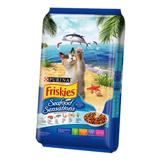 FRISKIES SEAFOOD SENSATIONS 7KGX1 Free Whiskas TEMPTATIONS TUNA 85 g x1 unit