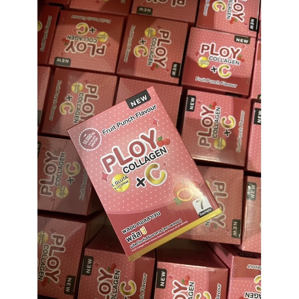 ❤️โปร9.9 ของแท้จากบริษัท  ❤️คอลลาเจนพลอย (Ploy collagen) รูปมีลิขสิทธิ์งดนำไปใช้