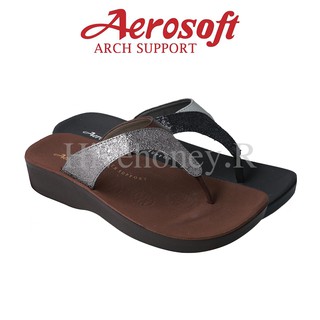 ☁️FW8162☁️ รองเท้าแตะเพื่อสุขภาพ aerosoft arch support(แอโร่ซอฟ)