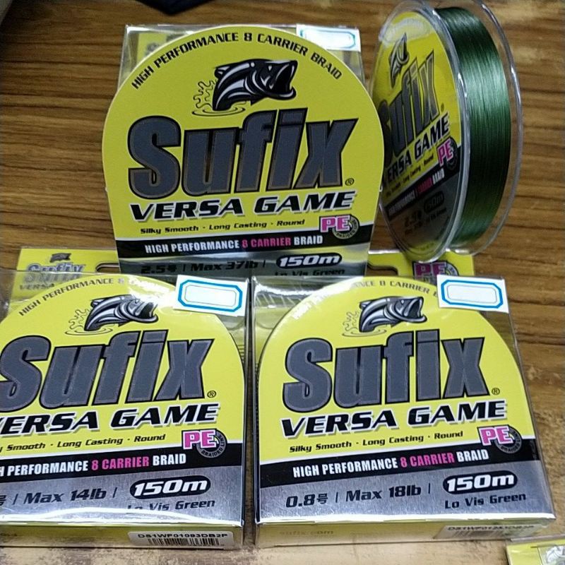 Sufix Versa Game 8 ผู้ให้บริการถักเปีย line150m