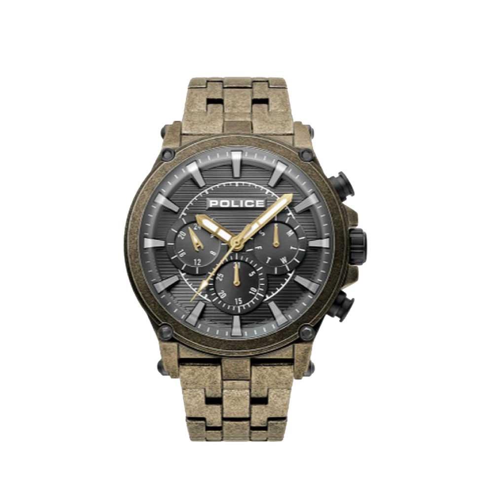 POLICE นาฬิกาข้อมือผู้ชาย Multifunction TAMAN stainless steel watch รุ่น PL-15920JSQG/61M นาฬิกาข้อมือ