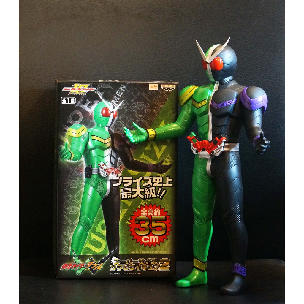 Banpresto Kamen Rider W Super Big Size Soft Vinyl Figure มดแดง kamen rider double masked rider มาสค์