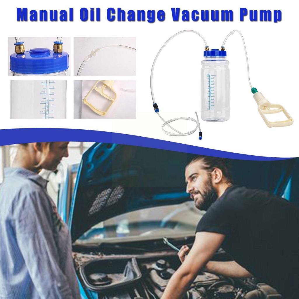2L Manual Oil Change Vacuum Pump Car Oil Pump Oil Change Pump Suction Pump Vacuum Manual Oil Hand Ch