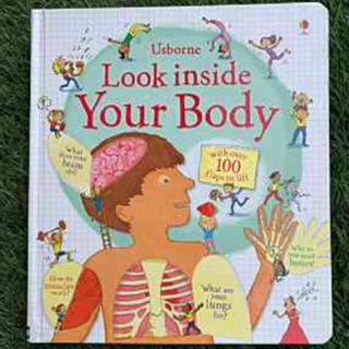 📗"Usborne Look Inside Your Body" หนังสือสำหรับเด็กที่ชื่นชอบการสำรวจร่างกายอย่างลึกซึ้ง