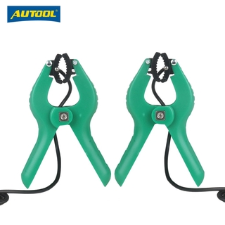 AUTOOL คีมวัดอุณหภูมิท่อรวมไอดี สำหรับเครื่องปรับอากาศรถยนต์ LM120 / LM120 + / DY517 2 ชิ้น