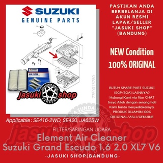 ไส้กรองอากาศ ของแท้ สําหรับ Hawa Suzuki Grand Escudo 1.6 2.0 2.5 XL7 V6 SE416-2WD SE420 JA625W