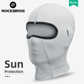 Rockbros Sun Protection ขี่จักรยาน Face Mask รถจักรยานยนต์ผ้…
