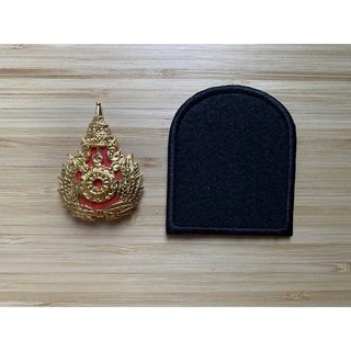 หน้าหมวกไบเล่ หมวกเบเร่ต์ ทหาร อามดำ ชั้นประทวน
