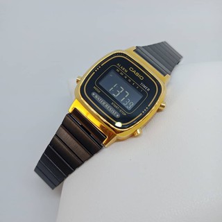 Casio Vintage LA 670WEGB-1BDF นาฬืกาข้อมือผู้หญิง นาฬิกาคาสิโอ้