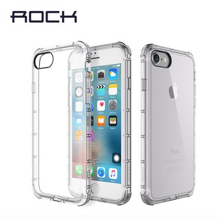 เคส Phone 7 ROCK  Fence Thick TPU Transparent Slim Shockproof