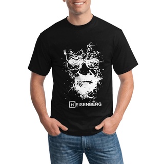 เสื้อยืด ผ้าฝ้าย พิมพ์ลาย Breaking Bad Heisenberg แฟชั่นยอดนิยม สําหรับคู่รัก