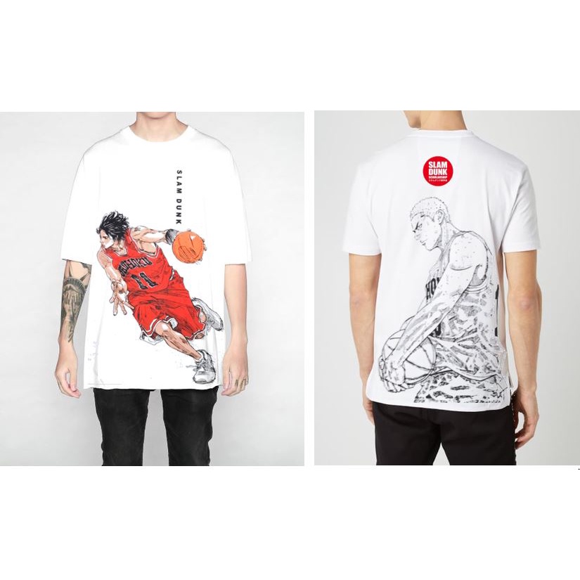 เสื้อสแลมดั้งค์#เสื้อยืดSLAMDUNK#เสื้อslamdunkคนอ้วน#เสื้ซด์ใหญ่#เสื้อบิ๊กไซด์#slamdunktshirt#เสื้อไ