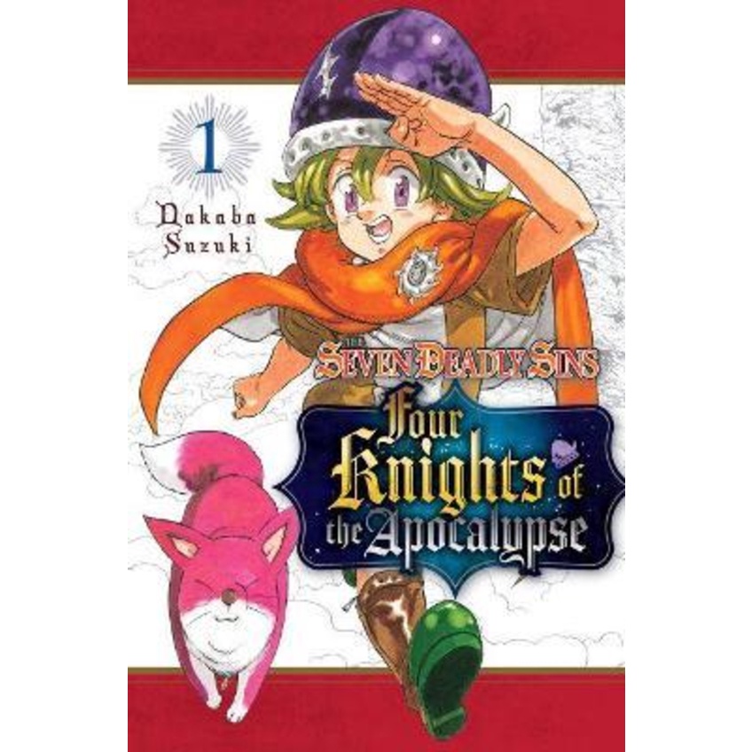Sins Seven Deadly: Four Knights of the Apocalypse 1 โดย Nakaba Suzuki (ฉบับสหรัฐอเมริกาปกอ่อน)