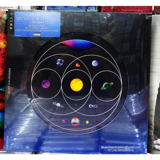 (LP) Coldplay - Music Of The Spheres  Vol 1. From Earth With Love (BTS)(Colored Vinyl)(ไวนิล)(แผ่นเสียง)