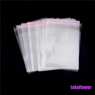 / Takaflower / ถุงพลาสติกใส สําหรับใส่เครื่องประดับ 100 ชิ้น /