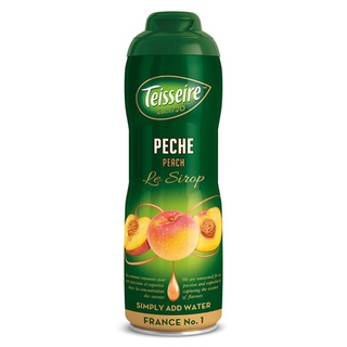 Teisseire Peach Syrup เตสแซร์ พีช ไซรับ 600ml.