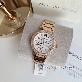 👑ผ่อน0%~แท้100%👑 นาฬิกาข้อมือ MK5781 Parker Chronograph Rose Gold-Tone