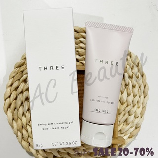 ป้ายไทย_ของแท้100%_THREE Aiming Soft Cleansing Gel R 85 ml