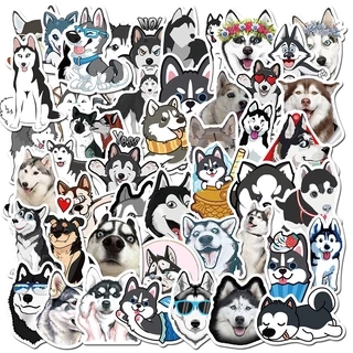 ✨พร้อมส่ง✨สุนัขโกลเด้น japan shiba dog cat STICKER 50แผ่น กันน้ำ สติ๊กเกอร์ กระโปรงหลังรถ