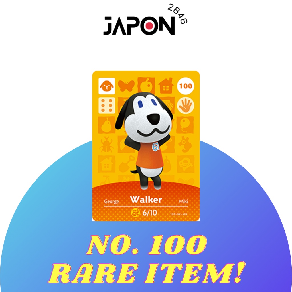 Animal Crossing Amiibo cards No.100