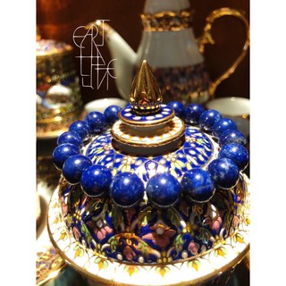 กำไลหินแท้นำโชค Lapis Lazuli (ลาพีส ลาซูลี)