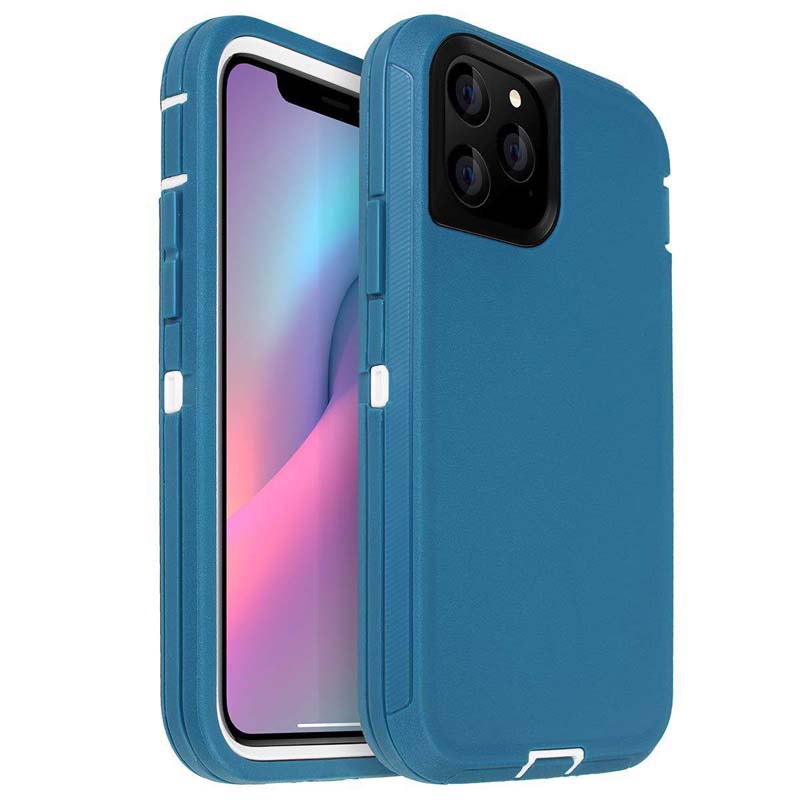 สําหรับ iPhone 16 Pro Max กรณี,ทนทาน 3 ชั้น Heavy Duty กรณีกันกระแทก DustProof เกราะป้องกัน Defender สําหรับ iPhone 15 Pro Max/14 Pro Max/13 Pro Max/12 Pro Max/11 Pro Max