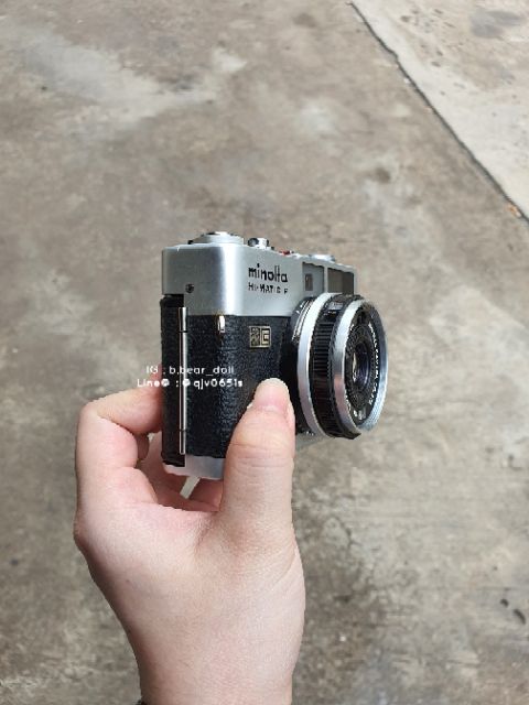 ส งตรงราคา3600 ส งฟร กล องฟ ล ม Minolta Hi Matic F Shopee Thailand