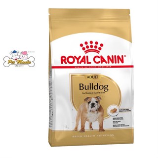 Royal Canin Bulldog Adult อาหารสุนัขแบบเม็ด สำหรับสุนัขพันธุ์บูลด๊อก 12kg