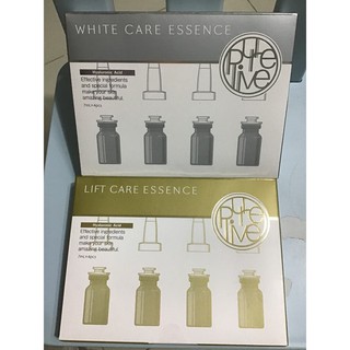 Pure live lift care essence (สีทอง) /White care esscen(สีเงิน) 7 ml. #ไฮยาลูรอนจากญี่ปุ่น Hyaluronic acid กระชับผิวหน้า