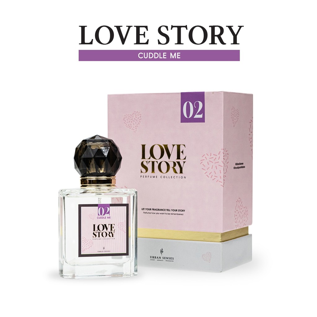 น้ำหอม น้ำหอมผู้หญิง Urban Senses Love Story Perfume Collection - Cuddle Me