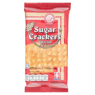 🔥แนะนำ!! ปิงปอง ขนมปังกรอบเคลือบน้ำตาล 125กรัม Ping Pong Sugar Crackers 125g