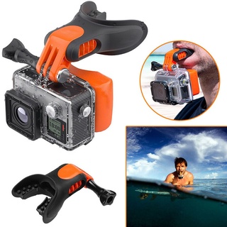 Floaty Bite Mount Surfing Skating Mouth Holder Adapter For GoPro / SJCAM / Xiaomi / Insta360 action camera