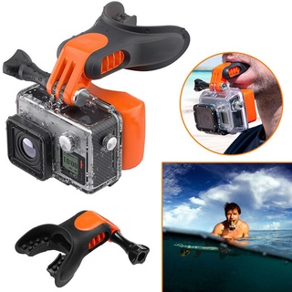 Floaty Bite Mount Surfing Skating Mouth Holder Adapter For GoPro / SJCAM / Xiaomi / Insta360 action camera