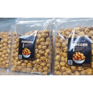 Popcorn Caramel mixed Nuts อร่อย กรอบฟู เม็ดโต เคี้ยวเพลิน ป๊อบคอร์นคาราเมล ใส่ถั่วรวม บรรจุถุงซิปแบบหนา