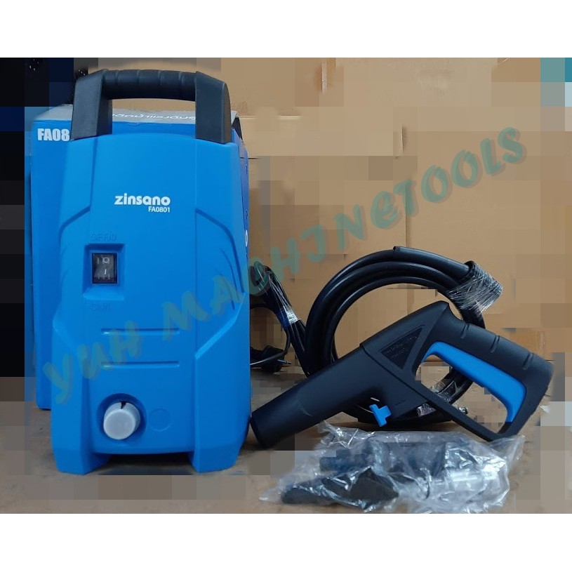 เครื่องฉีดน้ำแรงดันสูง Zinsano รุ่น FA0801 เครื่องฉีดน้ำแรงดันสูง 80บาร์ เครื่องฉีดน้ำแรงดันสูง 80ba