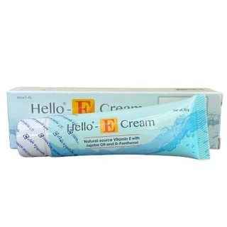 Hello E Cream 20 G ฮัลโหล อี ครีม ลดรอยแดงดำจากสิว รอยแผลเป็น [15094]