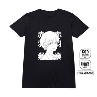 เสื้อยืด พิมพ์ลายอนิเมะ KARMA AKABANE ASSASSINATION CLASSROOM NAGISA SHIOTA Corrosscei JAPAN CULTURE OTAKU WIBU Kedujabu Kedei JAPAN CULTURE OTAKU WIBU Kaedujabu