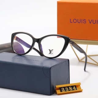 Lv แว่นกันแดด ตาแมว ผู้หญิง แบรนด์ย้อนยุค ไล่ระดับสีดํา ผู้หญิง สุดเท่ ออกแบบชิ้นเดียว Oculos De Sol Feminino