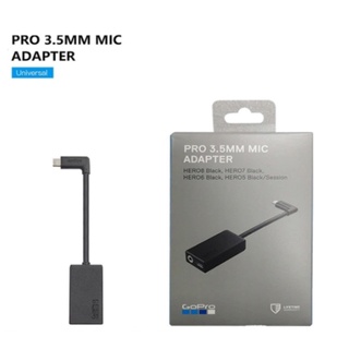 Gopro ADAPTER MIC FOR GOPRO 3.5 MM for Hero 8 Hero 7 Black / 6 Black / 5 Black / Session รับประกัน 1 ปี