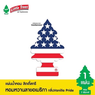 Little trees ของแท้ แผ่นน้ำหอมปรับอากาศต้นสน กลิ่น Vanilla pride วนิลาไพรด์